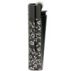 clipper metal micro flower pattern black ongyujto 02