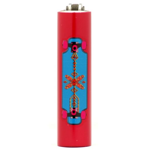 clipper micro metal cover longboard red ongyujto 01