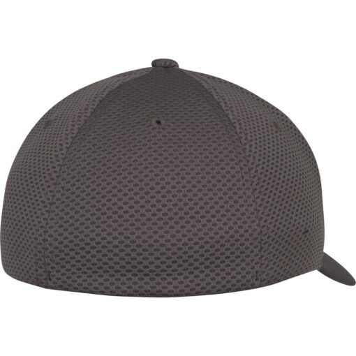 flexfit 3d hexagon jersey dark grey fullcap sapka 04