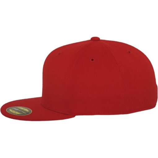flexfit 210 fitted red fullcap sapka 02