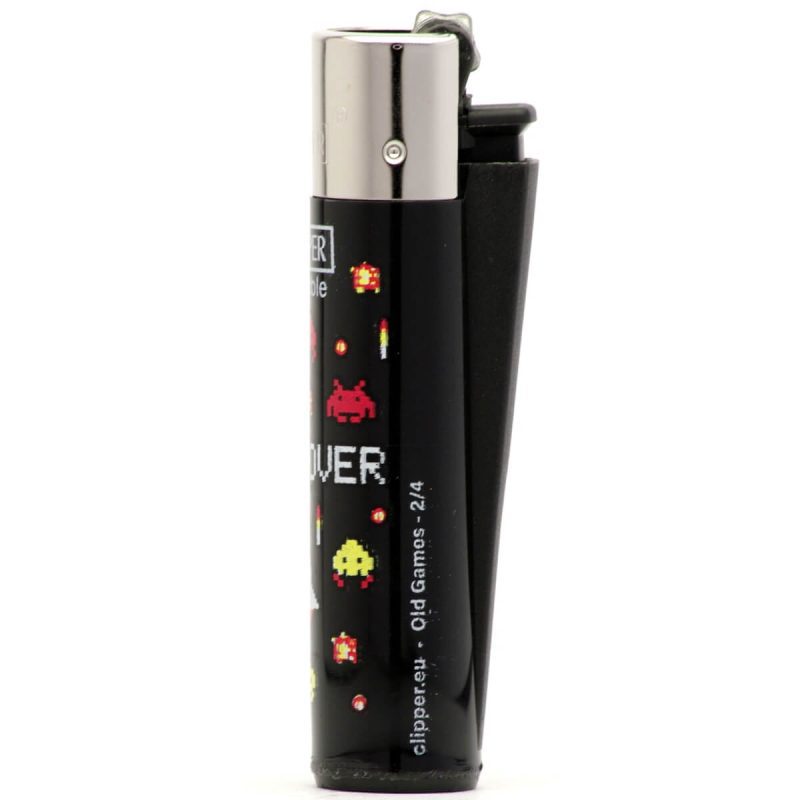 Clipper Classic Old Games öngyújtó (Invaders) psychostore.hu