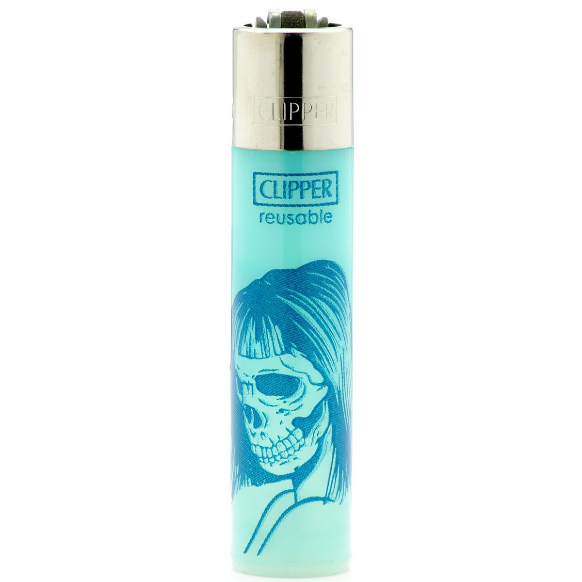 clipper classic öngyújtó bone chick blue 01