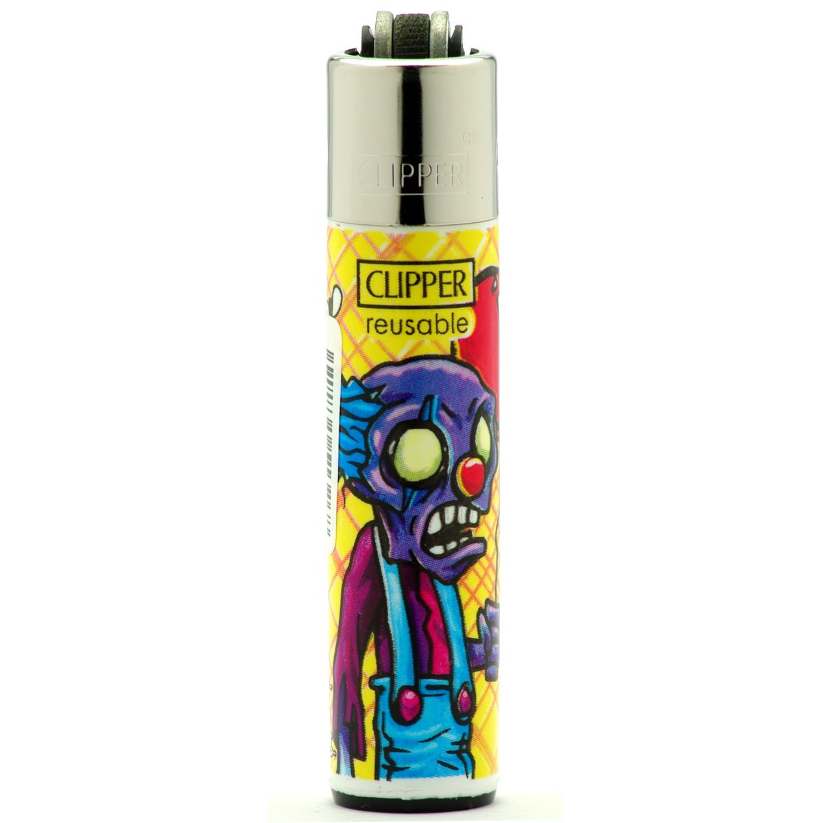 clipper micro öngyújtó zombie invasion clown 01