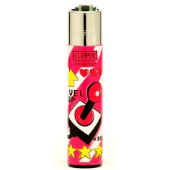 clipper game lover öngyújtó pink 01