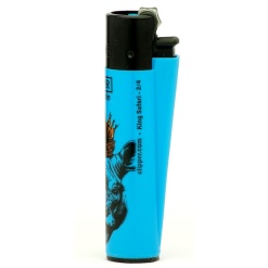 clipper king safari öngyújtó blue 02