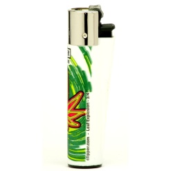 clipper leaf explosion öngyújtó red 02