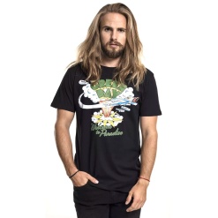 merchcode green day paradise rövid ujjú póló black 03