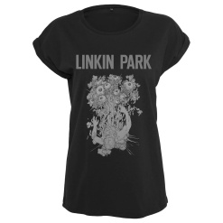 merchcode linkin park eye guts ujjatlan női póló black 01