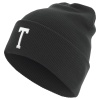 mstrds letter kötött sapka T black 01