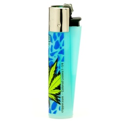 clipper colored leaves öngyújtó blue 02