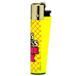 clipper more life öngyújtó yellow 02