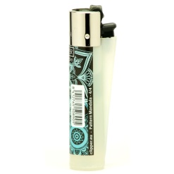 clipper pattern mandala öngyújtó blue 02