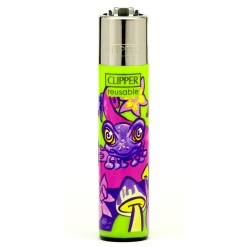 clipper psycho animals öngyújtó lime 01