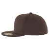 flexfit 210 fitted fullcap sapka brown 03