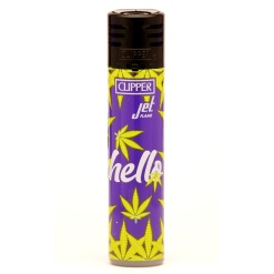 clipper jet good vibes only öngyújtó purple 01