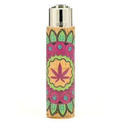 clipper pop cover cannabis öngyújtó purple natural 01