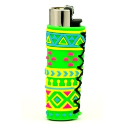 clipper pop cover tribal 6 öngyújtó lime 02
