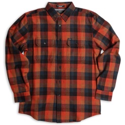 Matix Rivington hosszú ujjú flanel ing (red)