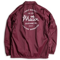 Alternative view of Matix League széldzseki (oxblood)