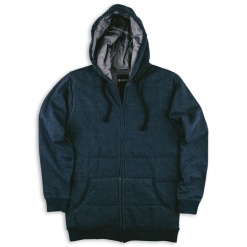 Matix Asher modern kapucnis pulóver (indigo)