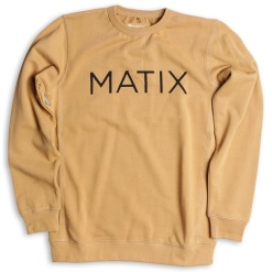 Matix Monoset környakú pulóver (gold)
