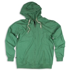 Matix Marshall zipzáras kapucnis pulóver (moss heather)