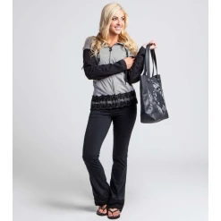 Alternative view of Metal Mulisha Insight női zipzáras kapucnis pulóver (charcoal) 