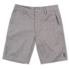 metal mulisha straight away short charcoal heather 01