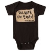Metal Mulisha Work onesie - baba  rugdalózó (black) 