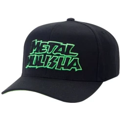 Metal Mulisha Regulation curved fullcap sapka (black/green)